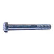 MIDWEST FASTENER Class 8.8, M6-1.00 Hex Head Cap Screw, Zinc Plated Steel, 55 mm L, 50 PK 50429